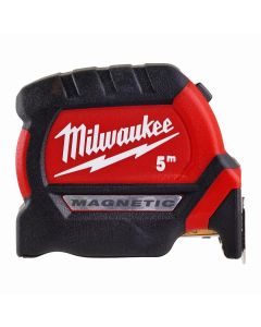 Milwaukee Premium-Bandmaß 5 m (magnetisch, 27 mm breites Band)