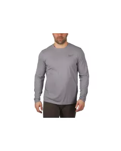 Milwaukee WWLSG-XL (Langarmshirt Grau)