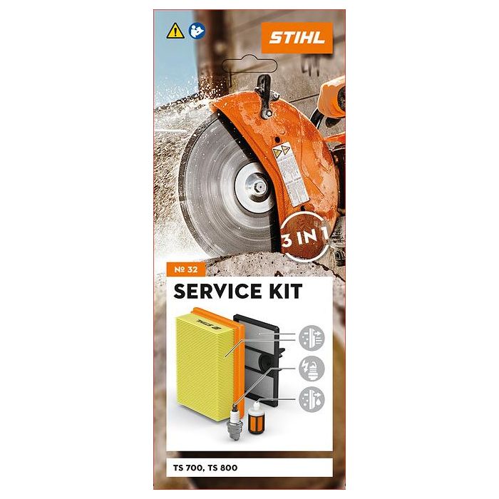 Zündkerze STIHL Service Kit 32 TS 700 TS 800 42240074100 Filter 