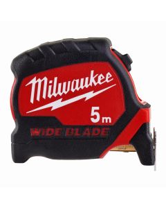 Milwaukee Premium-Bandmaß breit 5 m (nicht-magnetisch, 33 mm breites Band)