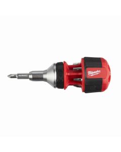 Milwaukee Schrauberdreher mit Ratschenfunktion Stubby (inkl. 7 Bits PH/PZ/TX/SL)